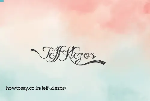 Jeff Klezos