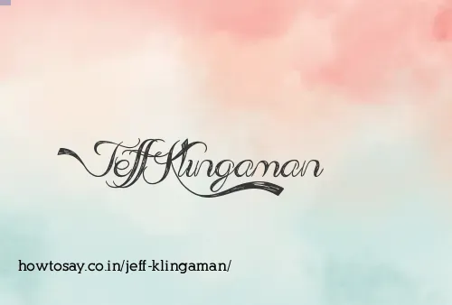 Jeff Klingaman