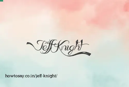 Jeff Knight