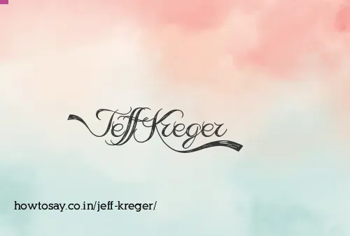 Jeff Kreger