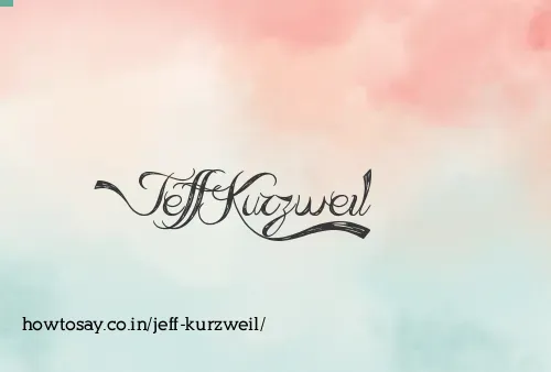 Jeff Kurzweil