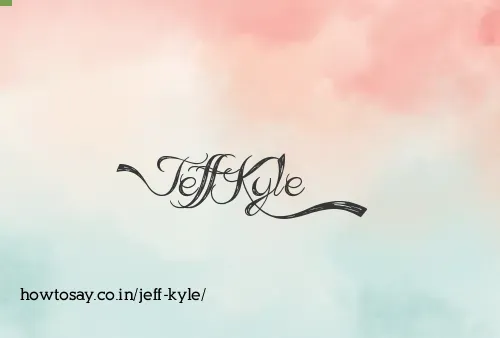 Jeff Kyle