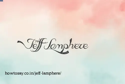 Jeff Lamphere
