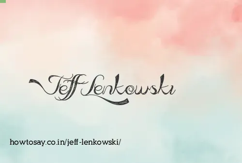 Jeff Lenkowski