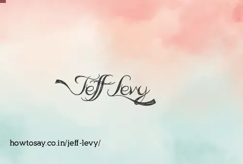 Jeff Levy