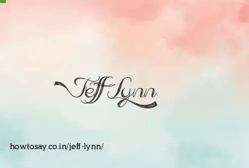 Jeff Lynn