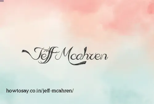 Jeff Mcahren