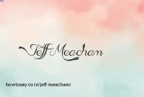 Jeff Meacham