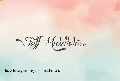 Jeff Middleton