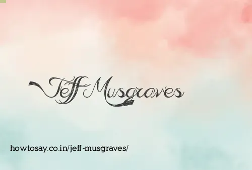 Jeff Musgraves