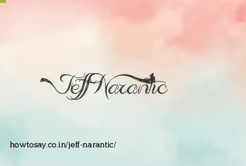 Jeff Narantic