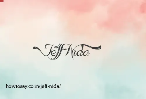Jeff Nida