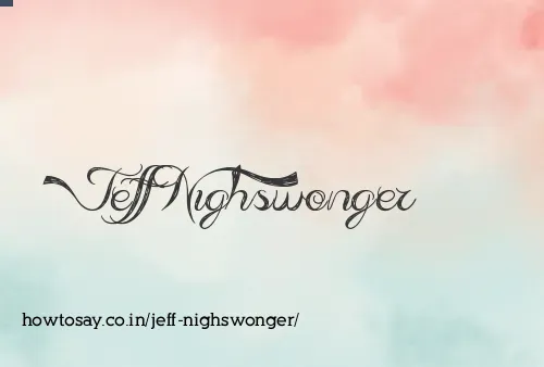 Jeff Nighswonger
