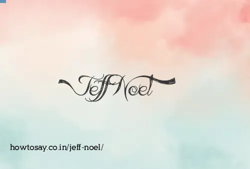 Jeff Noel