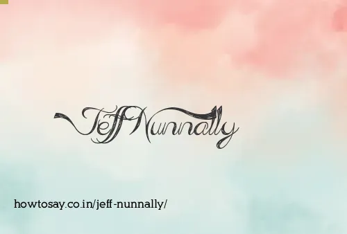 Jeff Nunnally