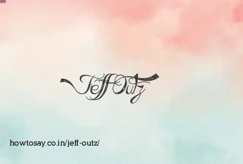 Jeff Outz