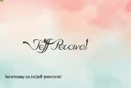 Jeff Percival