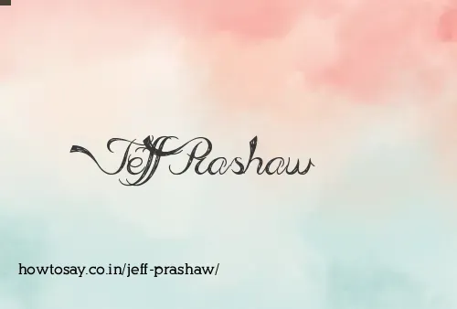 Jeff Prashaw