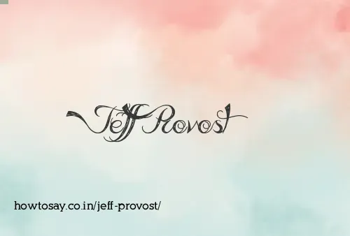 Jeff Provost