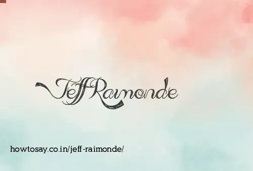 Jeff Raimonde