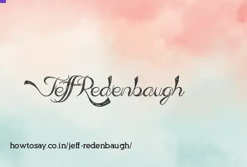 Jeff Redenbaugh