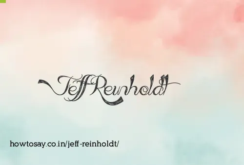 Jeff Reinholdt
