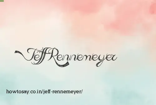 Jeff Rennemeyer