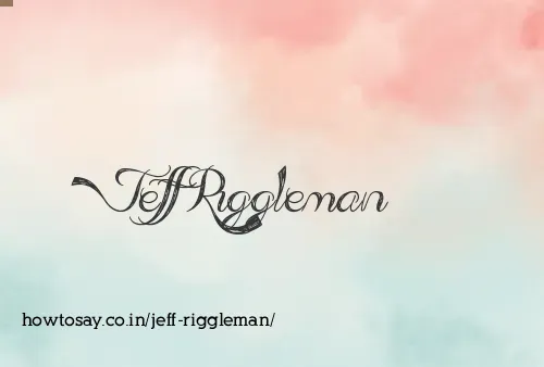 Jeff Riggleman