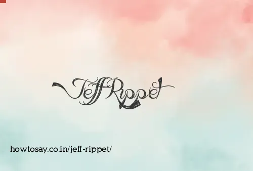 Jeff Rippet