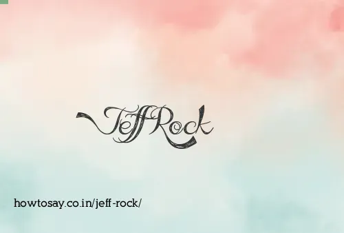 Jeff Rock