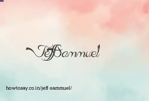 Jeff Sammuel