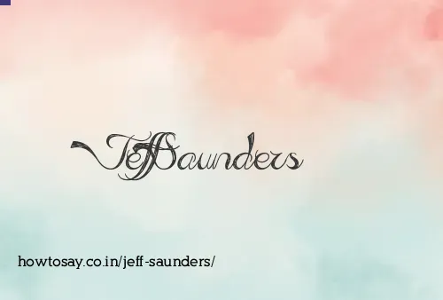 Jeff Saunders