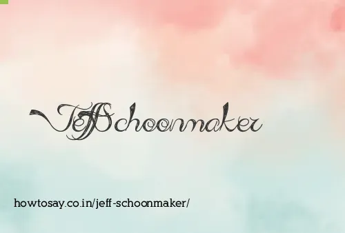 Jeff Schoonmaker