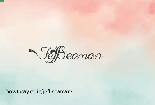 Jeff Seaman