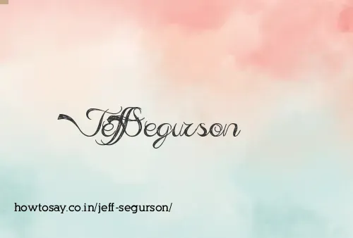Jeff Segurson