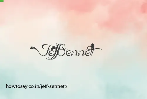 Jeff Sennett