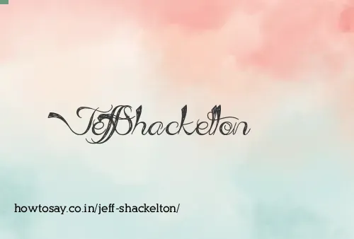 Jeff Shackelton