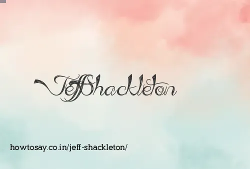 Jeff Shackleton