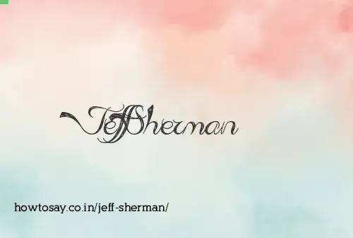 Jeff Sherman