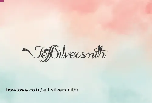 Jeff Silversmith
