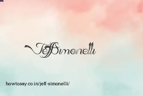Jeff Simonelli