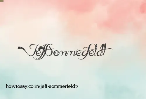 Jeff Sommerfeldt