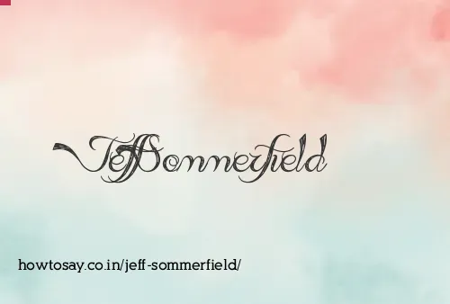 Jeff Sommerfield