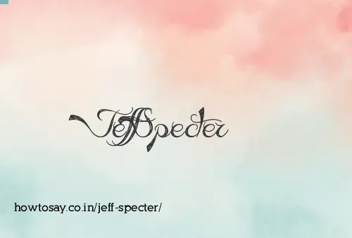 Jeff Specter