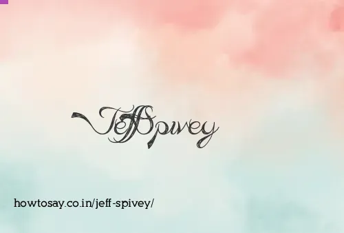 Jeff Spivey