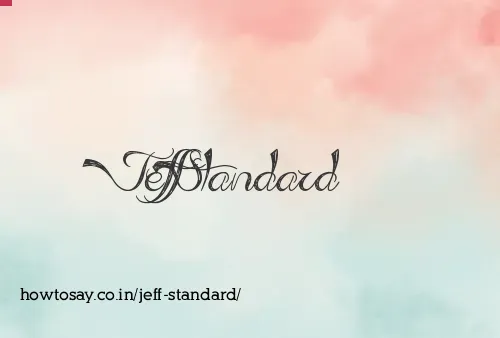 Jeff Standard