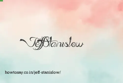 Jeff Stanislow