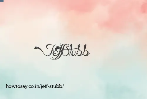 Jeff Stubb