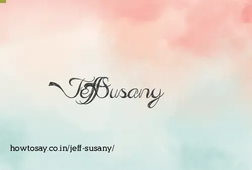 Jeff Susany
