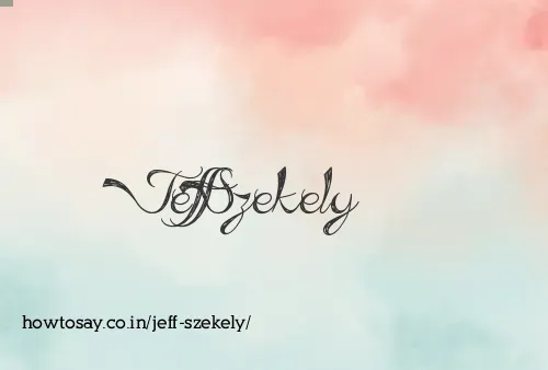 Jeff Szekely
